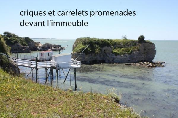 Appartement Vue Mer 180Deg Saint-Georges-de-Didonne Exterior foto